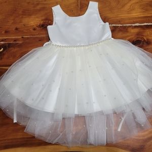 Ivory colored toddler dress